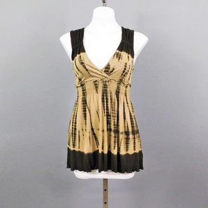 Mossimo Women Shirt‎ Brown Multicolor S